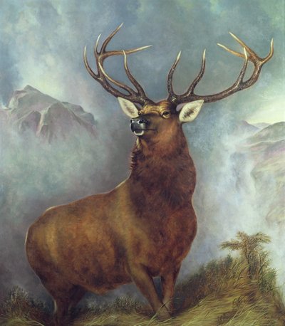 Der Monarch der Glen von William Widgery